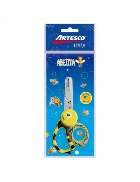 TIJERA ARTESCO PRE ESCOLAR ABEJITA 5PLG