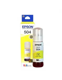 TINTA EPSON BOTELLA T504 YELOW 4150/4160/6161/6191/6171