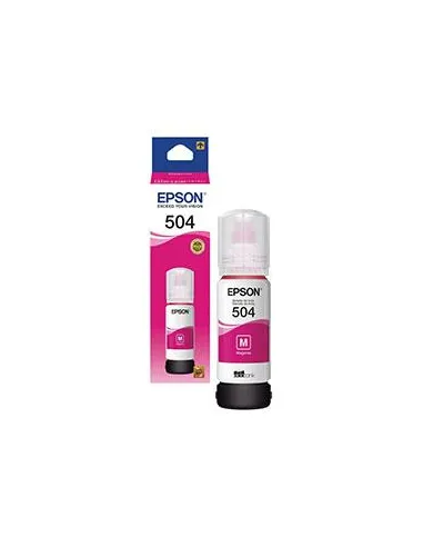 TINTA EPSON BOTELLA T504 MAGENTA 4150/4160/6161/6191/6171