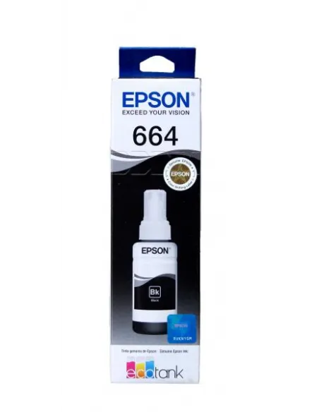 TINTA EPSON BOTELLA NEGRA 664 (L210/200/350/355/555)