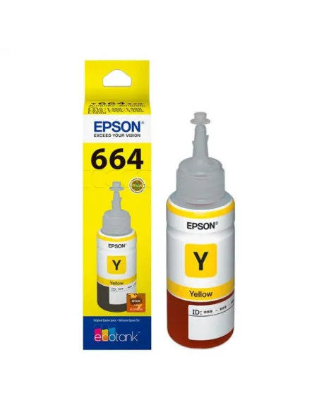 TINTA EPSON BOTELLA YELLOW 664 L210/200/350/355/555