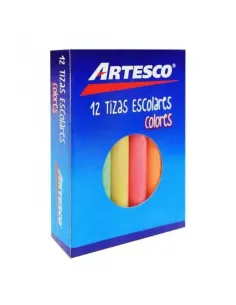 TIZA ARTESCO COLORES X 12 UND