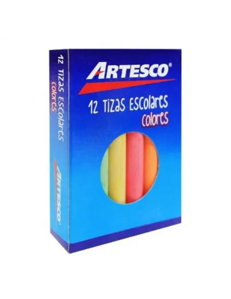 TIZA ARTESCO COLORES X 12 UND