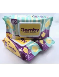 TOALLAS HUMEDAS BAMBY 80UND