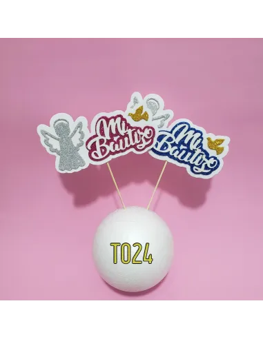 TOPPER MI BAUTIZO R. T024