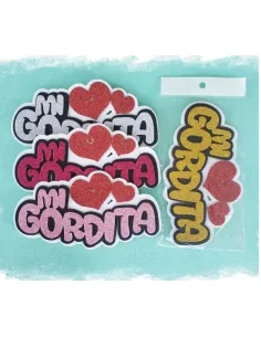 TOPPER FRASES MI GORDITA R. T045