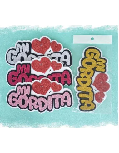 TOPPER FRASES MI GORDITA R. T045