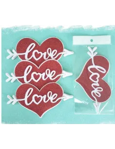 TOPPER CORAZON FLECHADO - LOVE R. T049