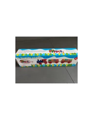 TREN DIDACTICO BLOQUES DE MADERA ST558