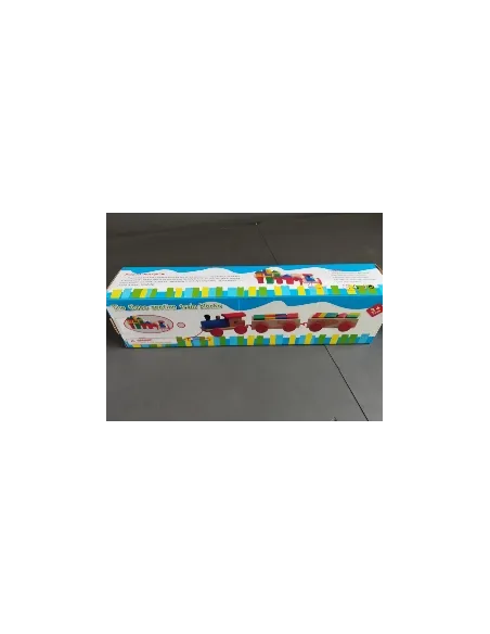 TREN DIDACTICO BLOQUES DE MADERA ST558