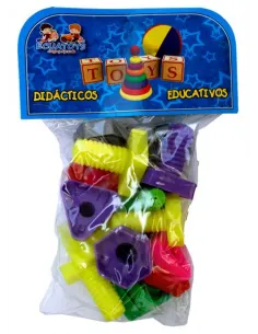 TUERCAS Y TORNILLOS DIDACTICOS X16UND JP-498