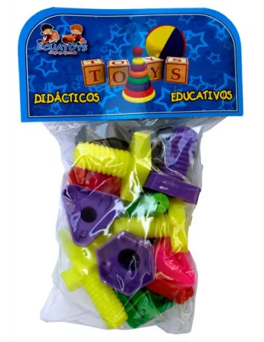 TUERCAS Y TORNILLOS DIDACTICOS X16UND JP-498
