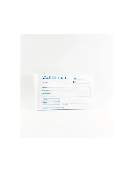 VALE DE CAJA ECONOMICO