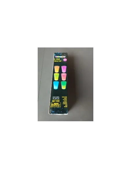 VASO SHOT NEON 6PCS 1.5 OZ YW0007678/GC1506