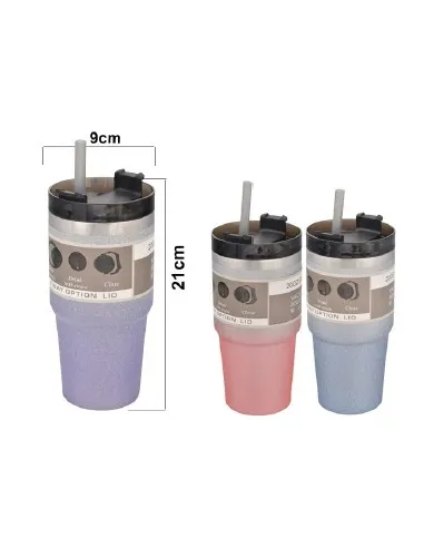 VASO TERMICO ACERO 304 20OZ SURT. REF SAN5151 267151