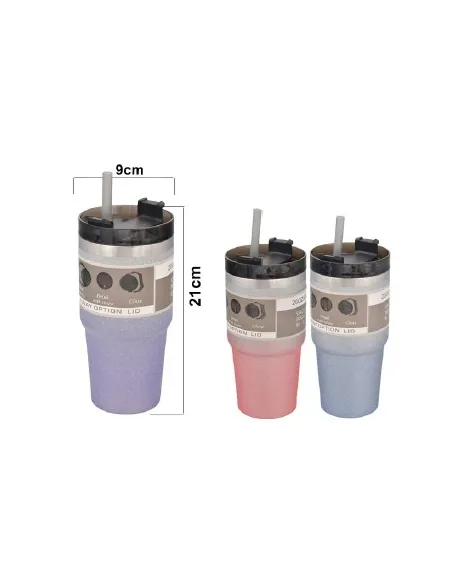 VASO TERMICO ACERO 304 20OZ SURT. REF SAN5151 267151