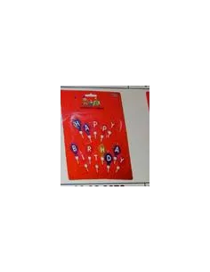 VELA CUMPLEAÑOS LETRAS HAPPY BIRTHAY 08-06-0073
