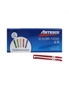 VINCHA ARTESCO PLASTICO 80MM CAJA X 50