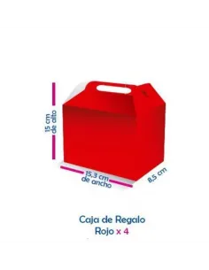 CAJA REGALO PLASTICA DORADA 7.5X7.5X4.5CM 038-0172/DO