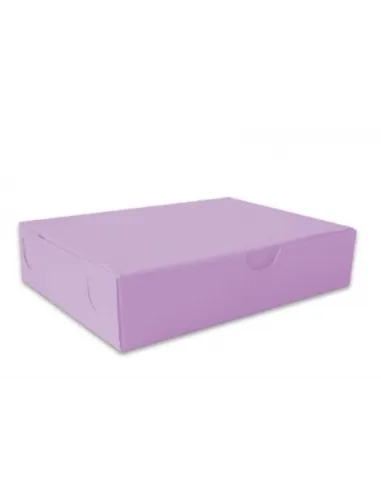 CAJA P/TORTA LILA X12