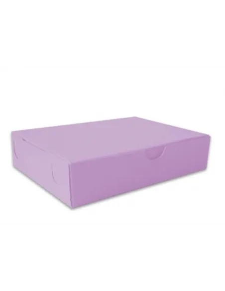 CAJA P/TORTA LILA X12