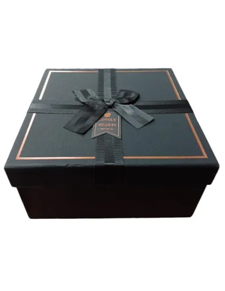 CAJA D/REGALO RA CUADRADA C/SURTIDOS GRANDE 19X19CM