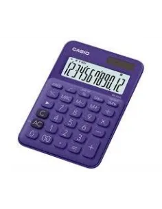 CALC. CASIO MESA MS-20UC-PL 12 DIGITOS MORADO