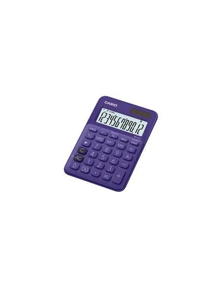CALC. CASIO MESA MS-20UC-PL 12 DIGITOS MORADO