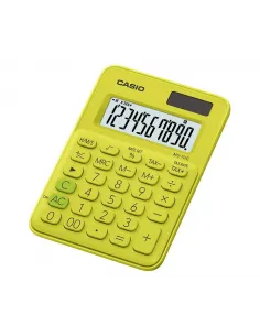 CALC. CASIO MESA MS-7UC-YG 10 DIG VERDE