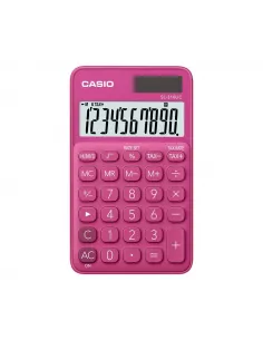 CALC. CASIO MESA SL-310UC-RD 10 DIG FUCSIA