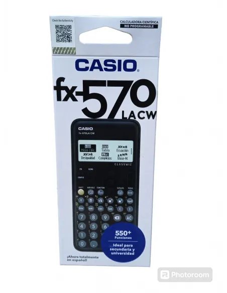 CALC. CASIO CIENTIFICA FX-570LACW