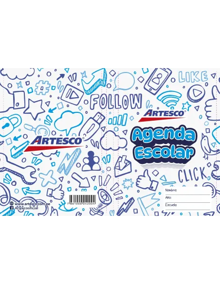AGENDA ESCOLAR ARTESCO