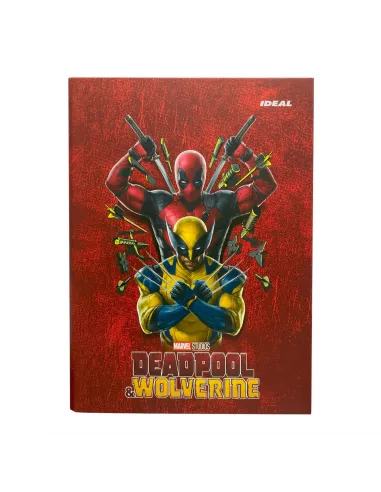 CARPETA IDEAL 2 ARGOLLAS DEADPOOL