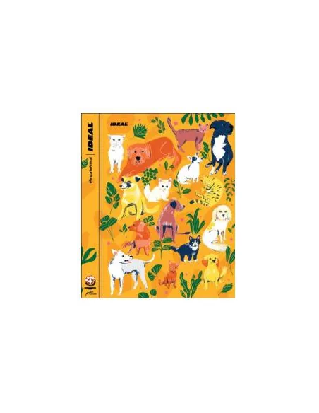 CARPETA IDEAL 2 ARGOLLAS ANIMALES