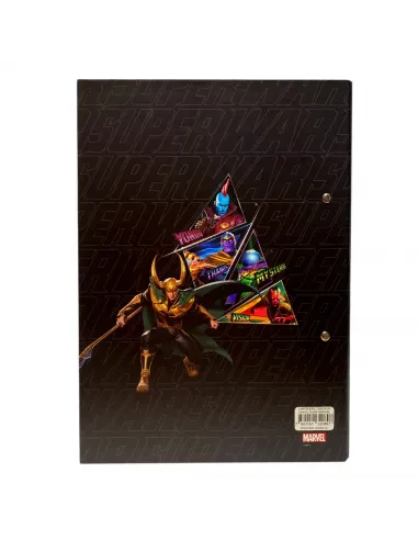 CARPETA IDEAL 2 ARGOLLAS MARVEL GAMES AVENGERS